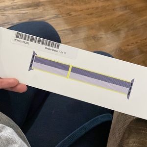 Apple Watch Wristband Sport Loop Gray/Lavender/Lilac